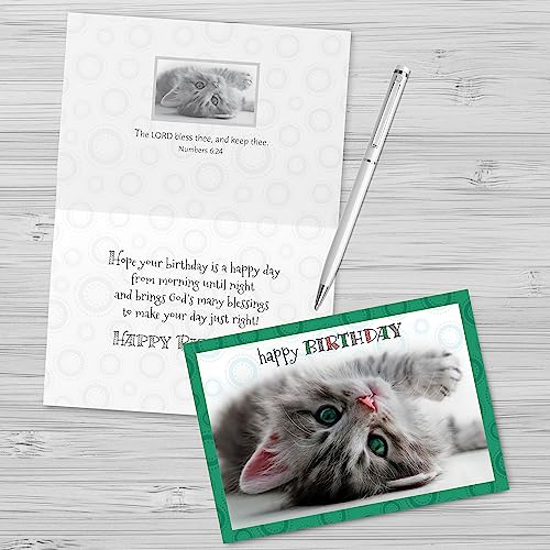 Faithfully Yours Designer Greetings Cute Birthday Boxed Card 12 Pack