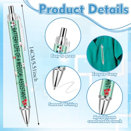 30 Pcs Medical Assistant Pens Medical Assistant Gifts for Nurse Women - style: Medical