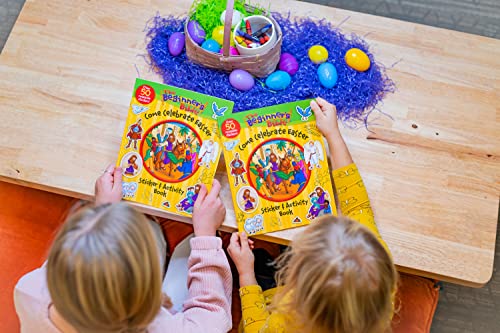 The Beginner's Bible Come Celebrate Easter Sticker and Activity Book