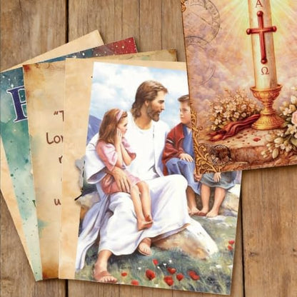 200 Sheets Christian Inspirational Bible Scripture Sticker Book - style: 4 Christianity