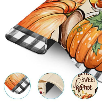 Britimes Large Mouse Pad, Mouse Pad, 31.5 x 15.7 Inch, Fall Gnome Pumpkin - color: Fall Gnome Pumpkin