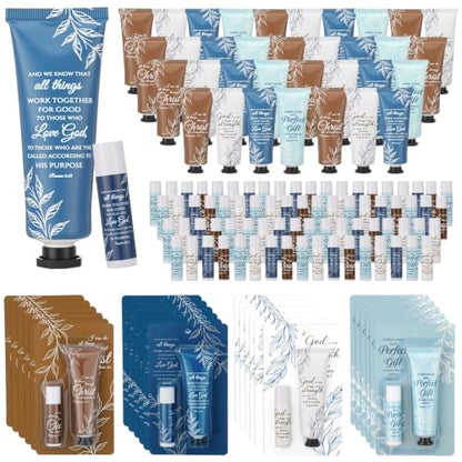 Leelosp Christian Hand Cream & Lip Balm Set Bulk, Bright Color, 24 Packs - color: Bright Color