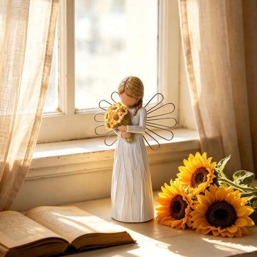 Sunflower Gifts for Women,Thinking of You Encouragement New Beginnings Gift - color: Encouragement Gift