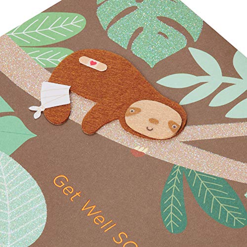 Papyrus Get Well Soon Card (Slowly) - color: Sloth