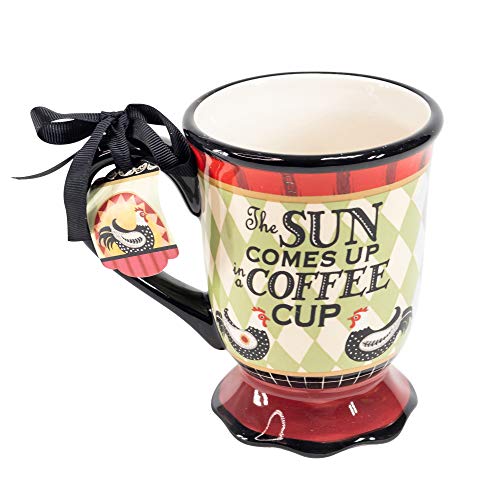 Divinity Boutique 23727 Ceramic Coffee Mug, Multicolor - color: Rooster