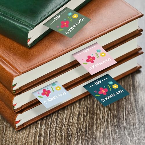 Christian Gifts for Women Men 8 Pieces Christian Scripture Bookmarks Encouragement Inspirational Gift Catholic Spiritual Bible Verses Gift for Mom Dad Daughter Son Sister Friends Paper Bookmarks - color: Inspirational Bookmark
