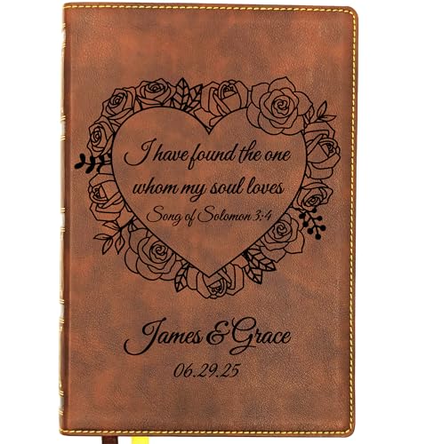 Personalized NKJV Bible, Custom Holy Bible, New King James Version (Wedding - Song of Solomon) - style: Wedding - Song of Solomon