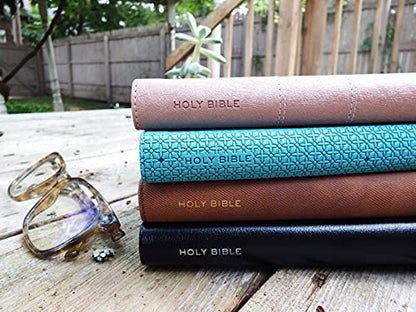 NIV, Pocket Thinline Bible, Bonded Leather, Black, Red Letter, Comfort Print