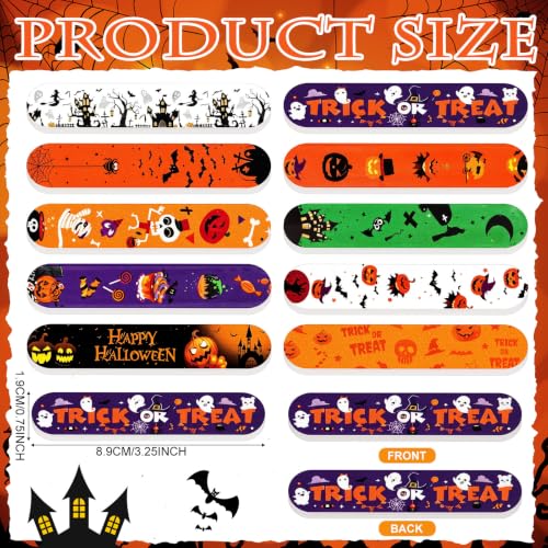 50 Pack Halloween Mini Nail Files Bulk Halloween Gifts for Women - style: Halloween