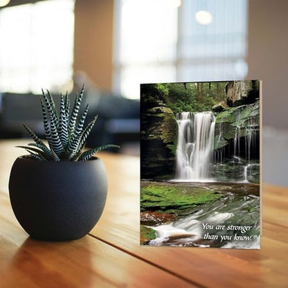 NIV Elakala Falls Encouragement Card, 1 Count - color: Elakala Falls