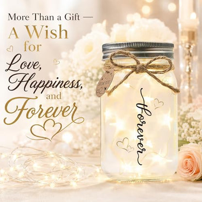 SOLMAY Wedding Gifts for Couples 2026, Mason Star Jar - color: Mason Wedding