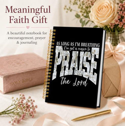 Bible Journal Notebook, Christian Gifts for Women - color: Inspirational Christian Notebook