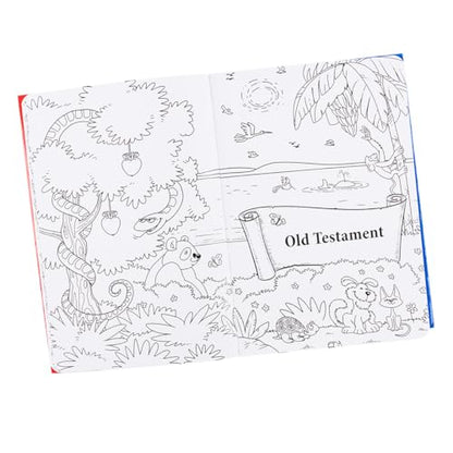 My Own Keepsake Bible: A Kids Bible Storybook to Color