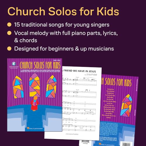 Church Solos for Kids Book/Online Audio