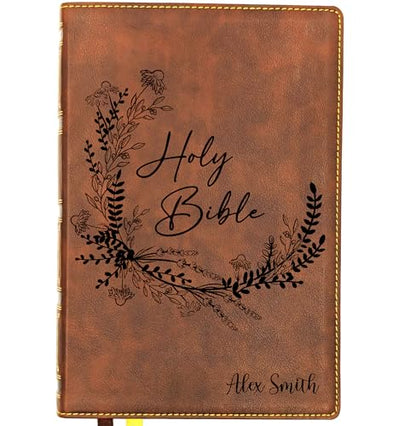 Personalized NKJV Bible, Custom Holy Bible, New King James Version (Wreath Holy Bible) - style: Wreath Holy Bible