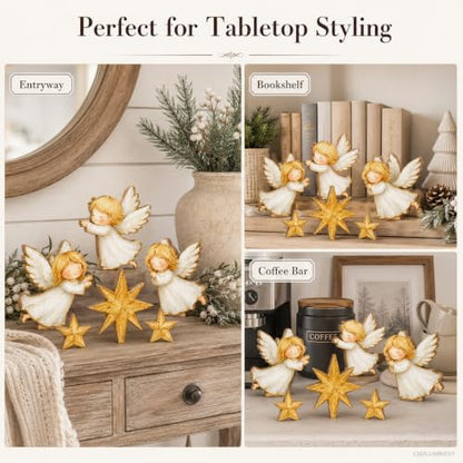 Christmas Decorations Indoor, Christmas Angel Star Nativity Home Decor