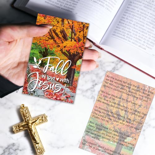 Halloween Gospel Tracts for Evangelism, Christian Tracts - color: Fall in Love With Jesus