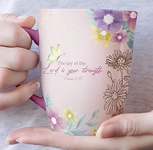 BTaT- Christian Coffee Cups, Set of 6, 12 oz, Bible Verse Mugs, Christian Mugs, Scripture Coffee Cups - size: 6 Count (Pack of 1)