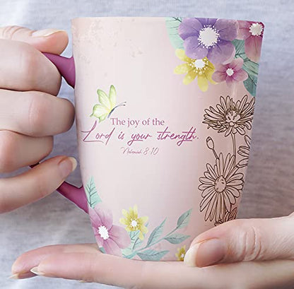 BTaT- Christian Coffee Cups, Set of 6, 12 oz, Bible Verse Mugs, Christian Mugs, Scripture Coffee Cups - size: 6 Count (Pack of 1)