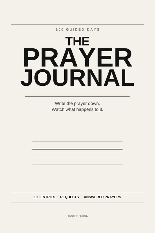 The Prayer Journal: 100 Guided Days of Prayer, Scripture and a Record of Answered Prayers