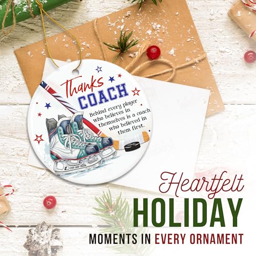 ZAGKOO Hockey Coach Ornament 2026, Coaches Christmas Ornament for Men,Women - color: Hockey Coach
