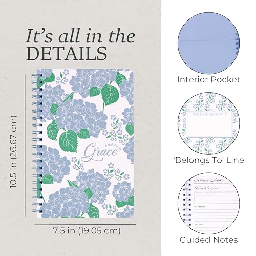 Steel Mill & Co. Sermon and Church Notes, Blue Hydrangea