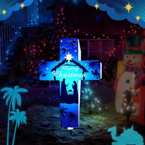 Yousoontic Christmas Solar Stake, Merry Christmas - style: Merry Christmas