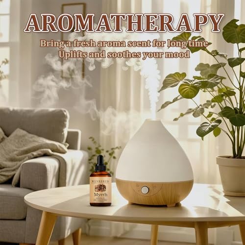 Myrrh Essential Oil for Diffuser & DIY -4 Fl Oz （120ML） - size: 4 Fl Oz (Pack of 1)