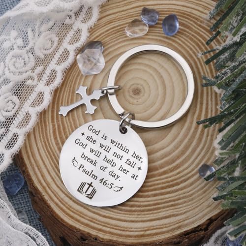 Christian Keychains Cross Keychain Bible Accessories Gifts Christian Gifts Religious Gifts - color: Bible Gifts for Women Men