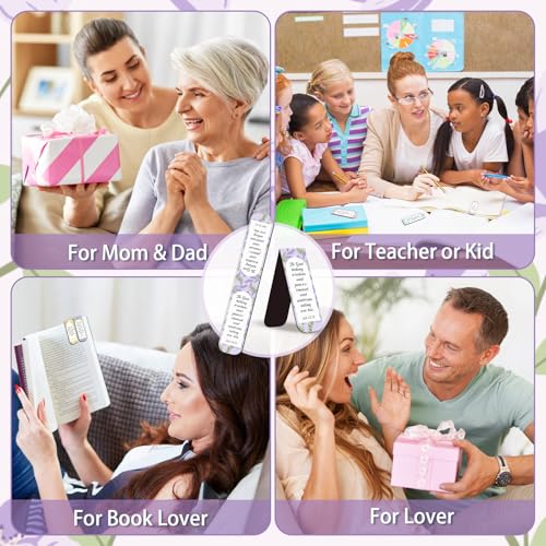 Flower Bible Magnetic Bookmarks Christian Magnet Bookmark Clips - color: 100-bible Flower