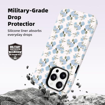 Kairos for iPhone 17 Pro/iPhone 18 Pro Case-Military Protection Pattern - color: bluecut, size: iPhone 17 Pro / iPhone 18 Pro