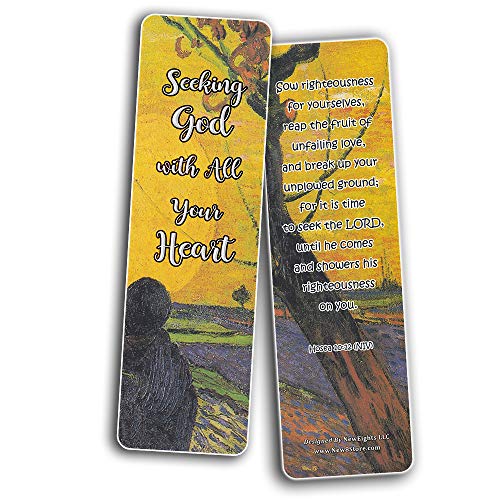 NewEights Wonderful Magnificent God Bible Verses Bookmarks (12 Pack) - color: Wonderful Magnificent God Bible Verses (12-pack)