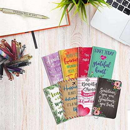 Funrous 32 Pcs Mini Notebooks with Pens Adults Party Favors, Cute - style: Cute