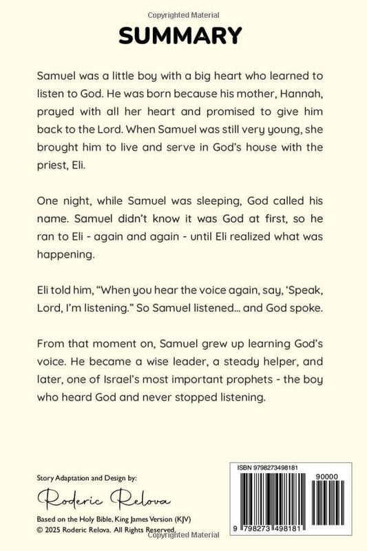 Samuel: (The Boy who heard God)
