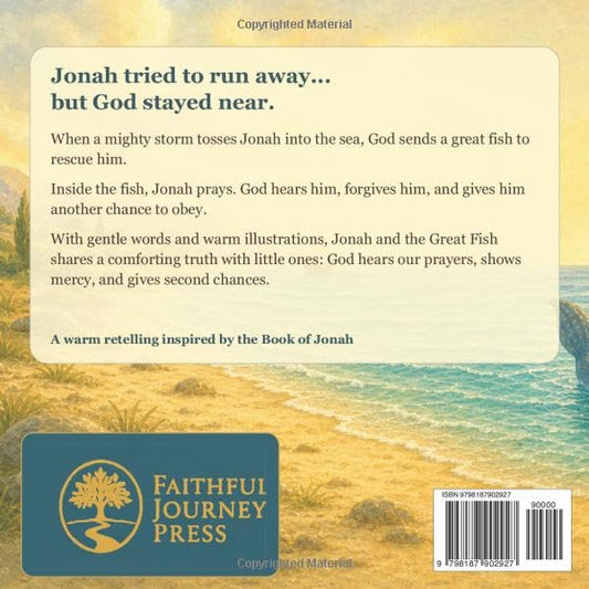 Jonah and the Great Fish: A Toddler Bible Story (Bible Heroes for Little Hearts)