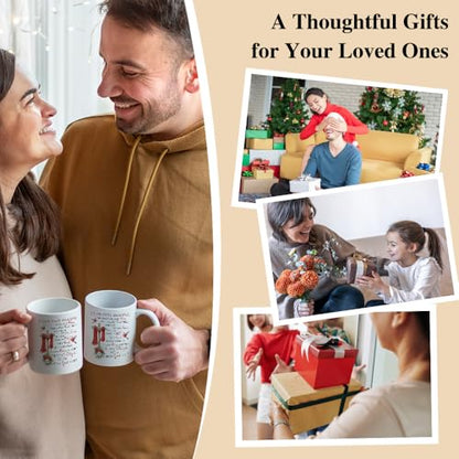 I Can Only Imagine Funny 11oz Double-Sided Ceramic Mug, Christian Cardinal Coffee Mug for Religious Lover Coworker, Faith Christian Coffee Cup, Christmas Inspirational Gifts for Friend Family - color: White39