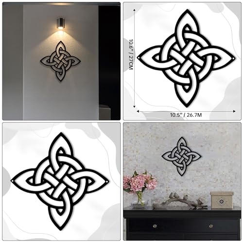 YATEASLU Celtic Cross Wall Decor, 3D Knot Art