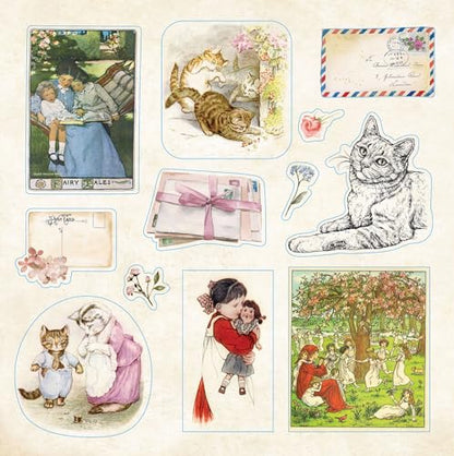 Bibliophilia Ephemera Sticker Book (over 780 stickers)