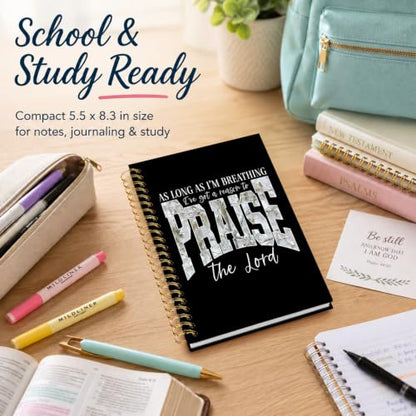 Bible Journal Notebook, Christian Gifts for Women - color: Inspirational Christian Notebook