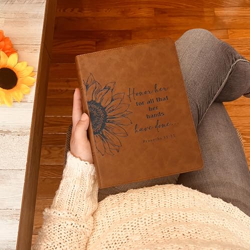 STARKENBURG COMPANY Personalized CSB Bible: Create Your Own Custom Engraved Design with a Designer, Large Print Wide-Margin Christian Standard Holy Bible