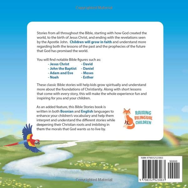 Bible stories for children in Bosnian – All-time favorite Bible stories in Bosnian & English languages: An illustrated book of Bosnian Bible stories ... Books for Bilingual Children)