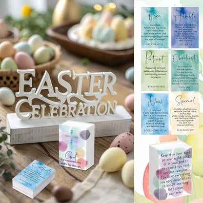 Tinlade 20 Sets 1000 Pcs Christian Bible Verse Cards with Scripture Boxes - style: Stylish