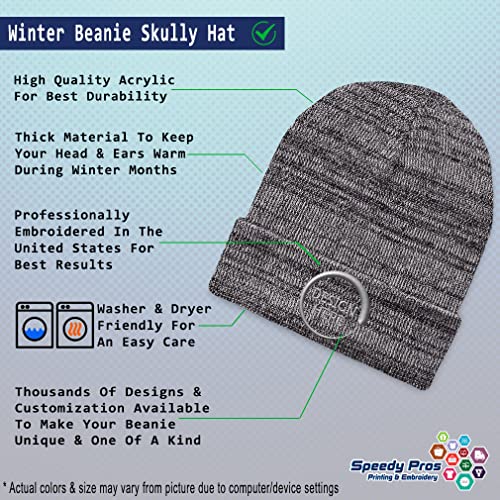 Custom Beanies for Men Christian Nazarene Jesus God Christ Skull Cap Winter Hats Women Acrylic One Size - color: Heather Grey Personalized Text Here