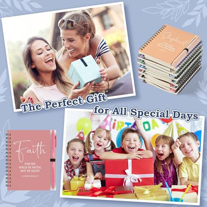 36 Pcs Christian Bulk Gifts for Women: Boho Prayer Journal Religious Gifts - color: Boho Color