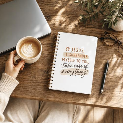 Jesus Spiral Notebook Journal for Women Girls Gifts,5.5×8.3 Inch - color: 002-jesus