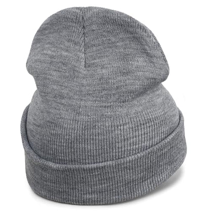 Christian Jesus Cross Beanie - Faith Winter Beanie Hats for Men Women - Religious Gifts for Christmas & New Years - color: Faith-red Cross/Grey