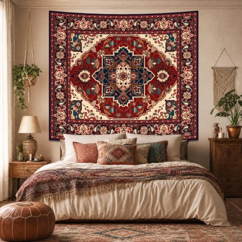 Apdidl Boho Mandala Tapestry for Bedroom, Hippie Indian Art Wall Tapestries - color: C-Mandala Tapestry, size: 60"L x 51"W