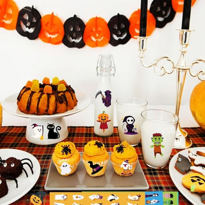 150 Sheets Halloween Stickers for Kids,2000+pcs Cute Halloween Sticker Bulk - style: 150 Sheets Halloween Stickers