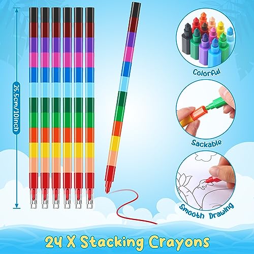 BenLouis 24 Dinosaur Mini Coloring Books with 24 Crayons for Kids Bulk - style: Dinosaur
