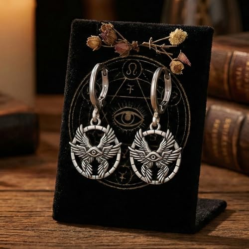 Seraph Earring for Men Women 925 Sterling sliver biblically accurate angels wing earring Religious Gifts for Me